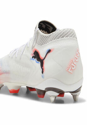 Future 8 ultimate mxsg uniseks voetbalschoenen puma white black glowing red