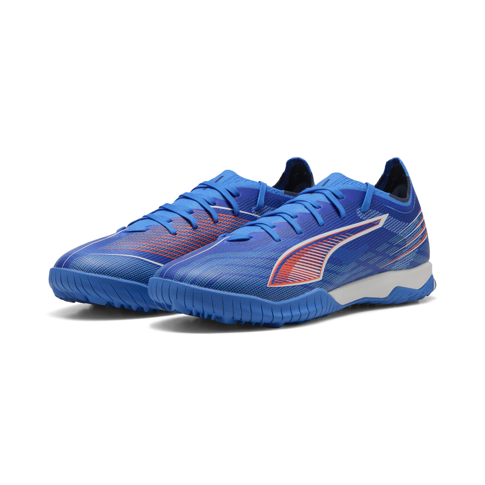 PUMA Scarpe da calcio ULTRA 6 MATCH TT unisex PUMA Ultra Blue White Glowing Red