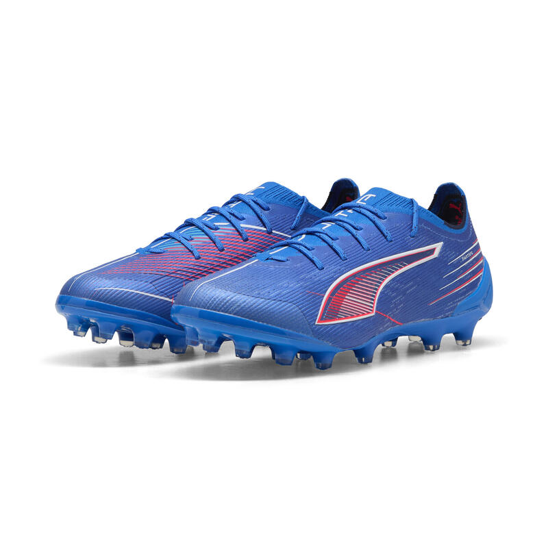 Buty piłkarskie unisex ULTRA 6 ULTIMATE AG PUMA Ultra Blue White Glowing Red