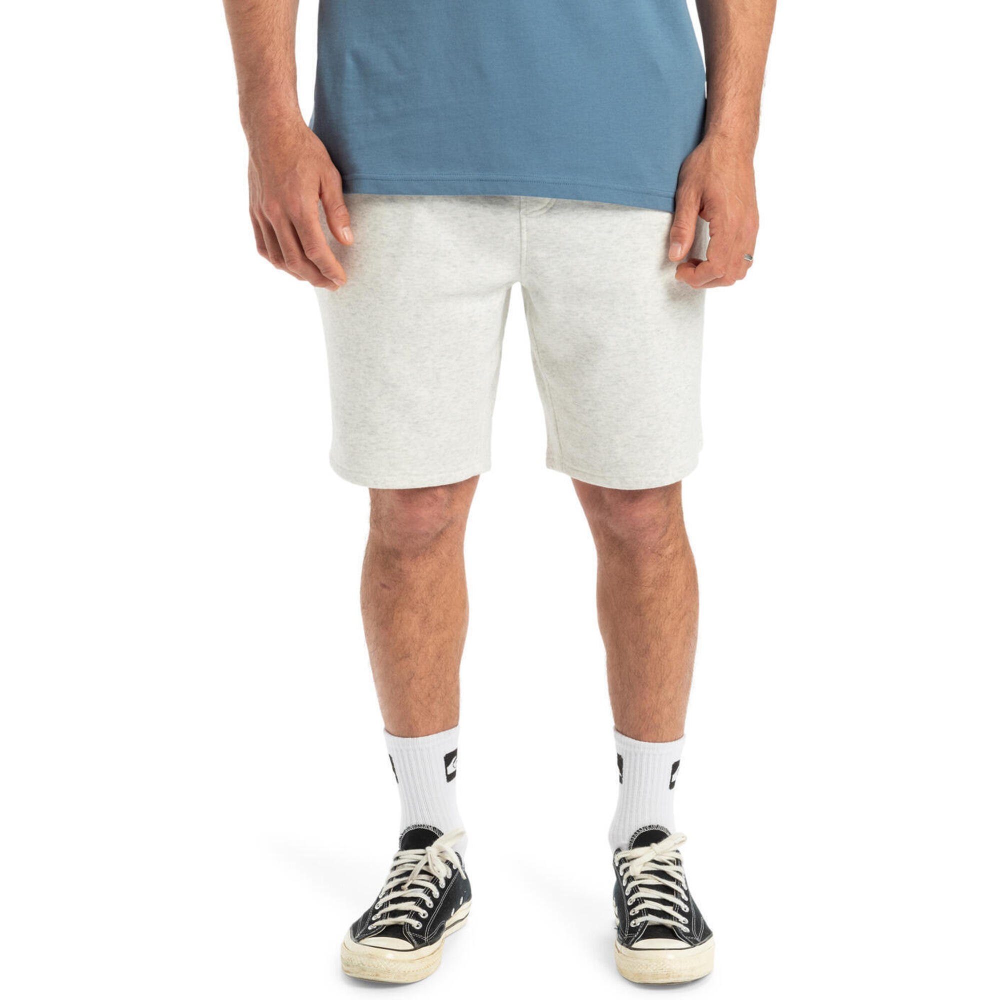 Quiksilver - Short À Taille Élastique Salt Water Gris Homme - Short - Gris - Decathlon