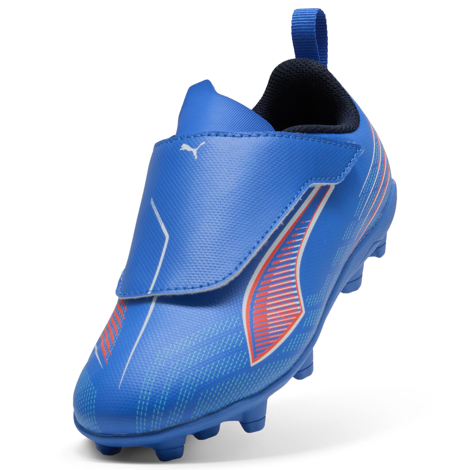 Chuteiras de futebol infantil leve e aderência Ultra 6 Play Fg/Ag PUMA 6/7