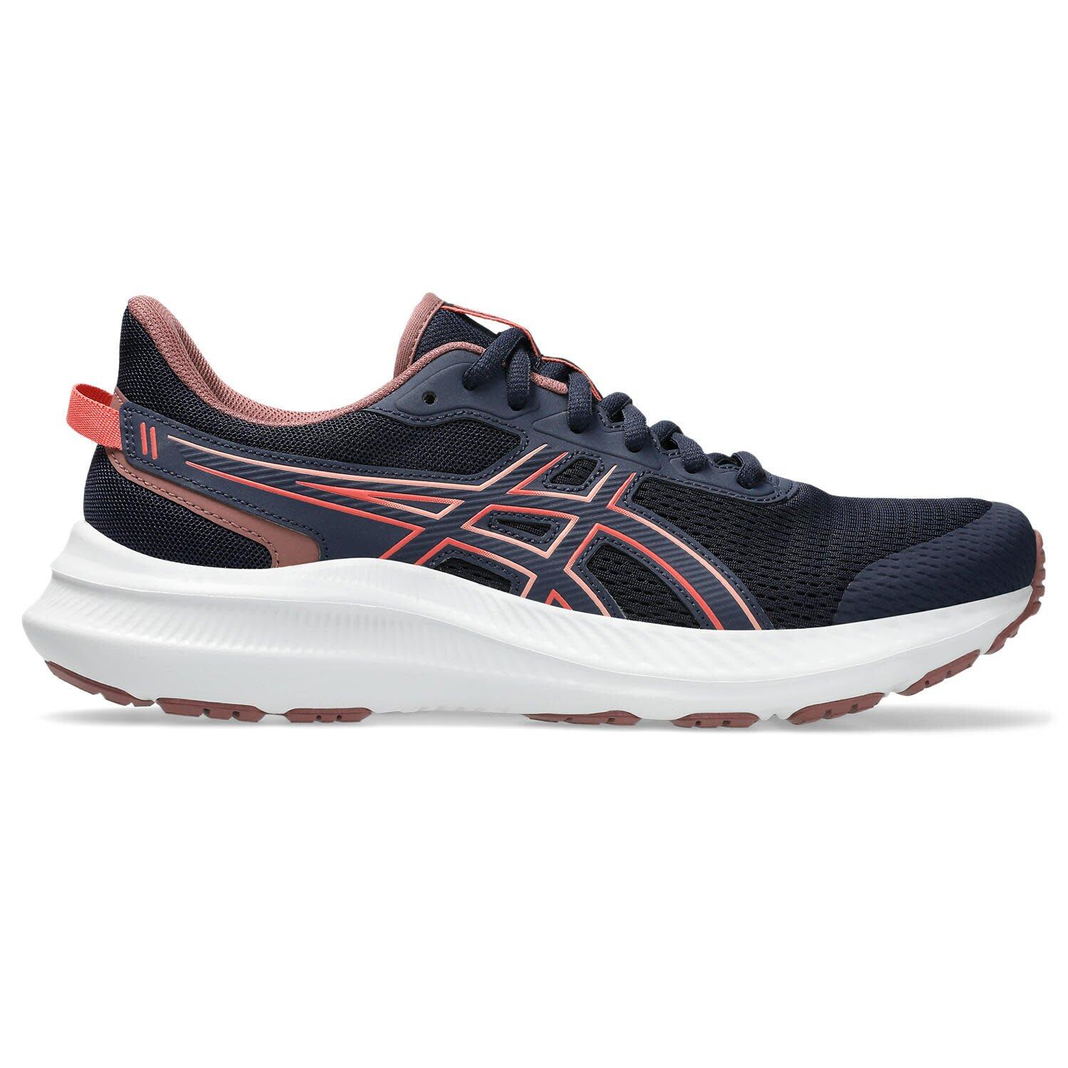 Asics - Chaussures De Running Femme - Asics Jolt 5 W - Midnight/darkpink - Chaussures De Sport - Bleu|rose - Decathlon