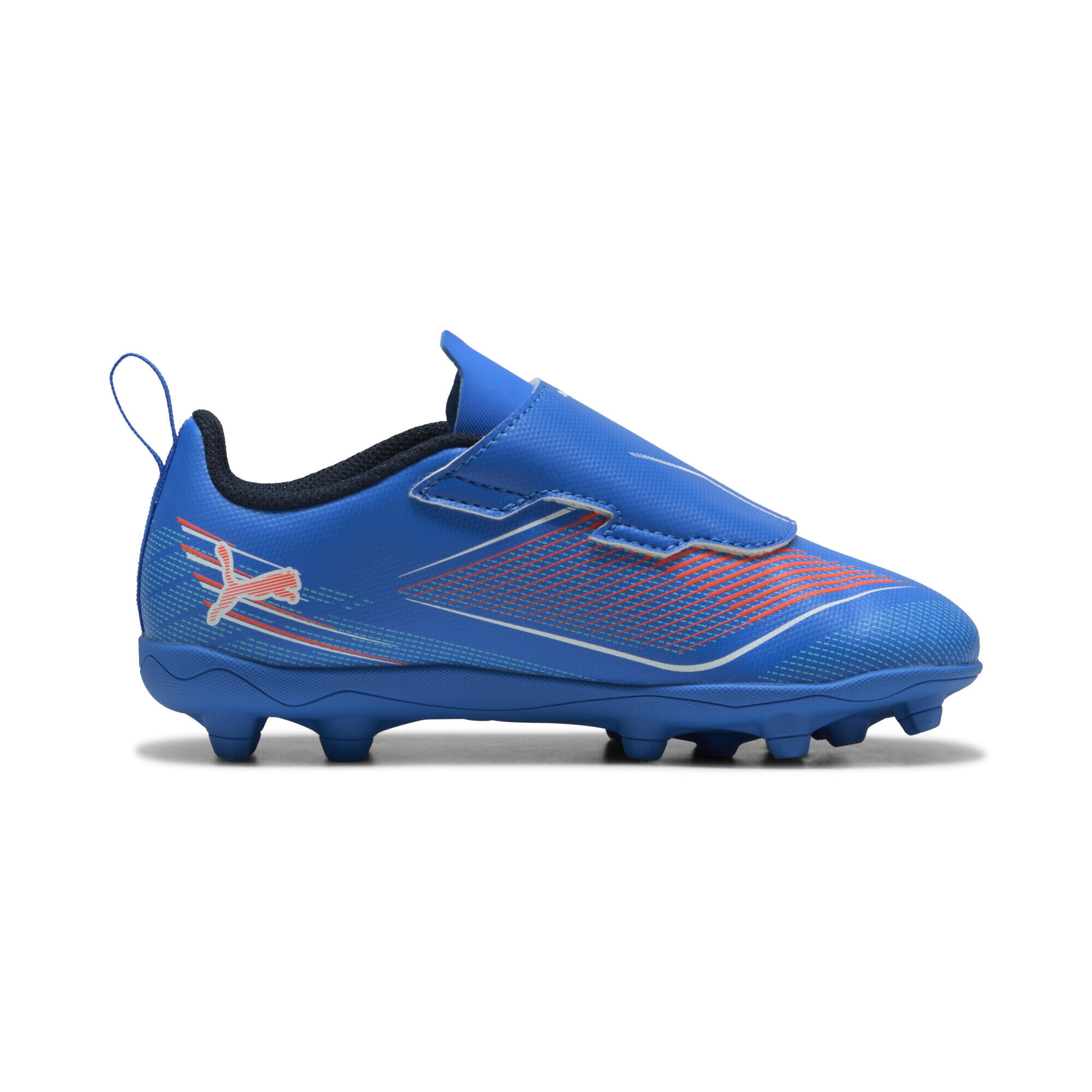Chuteiras de futebol infantil leve e aderência Ultra 6 Play Fg/Ag PUMA 5/7