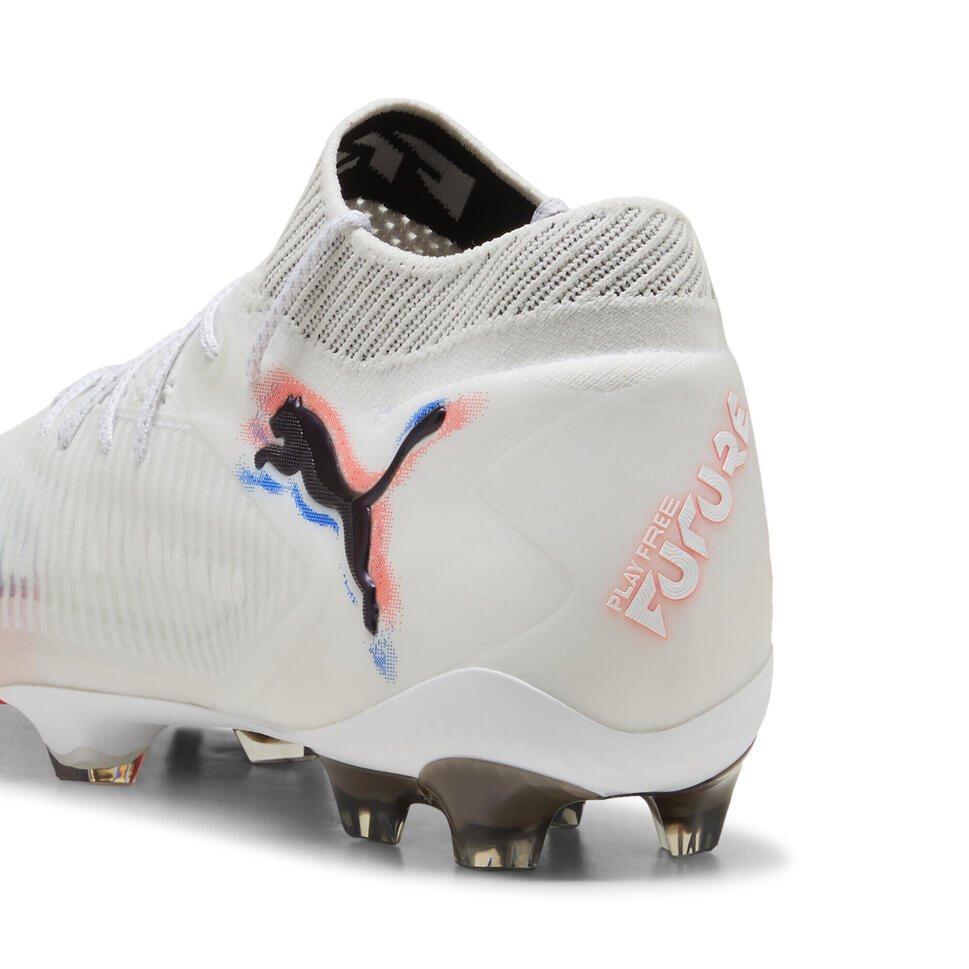Buty piłkarskie unisex FUTURE 8 ULTIMATE FG PUMA White Black Glowing Red