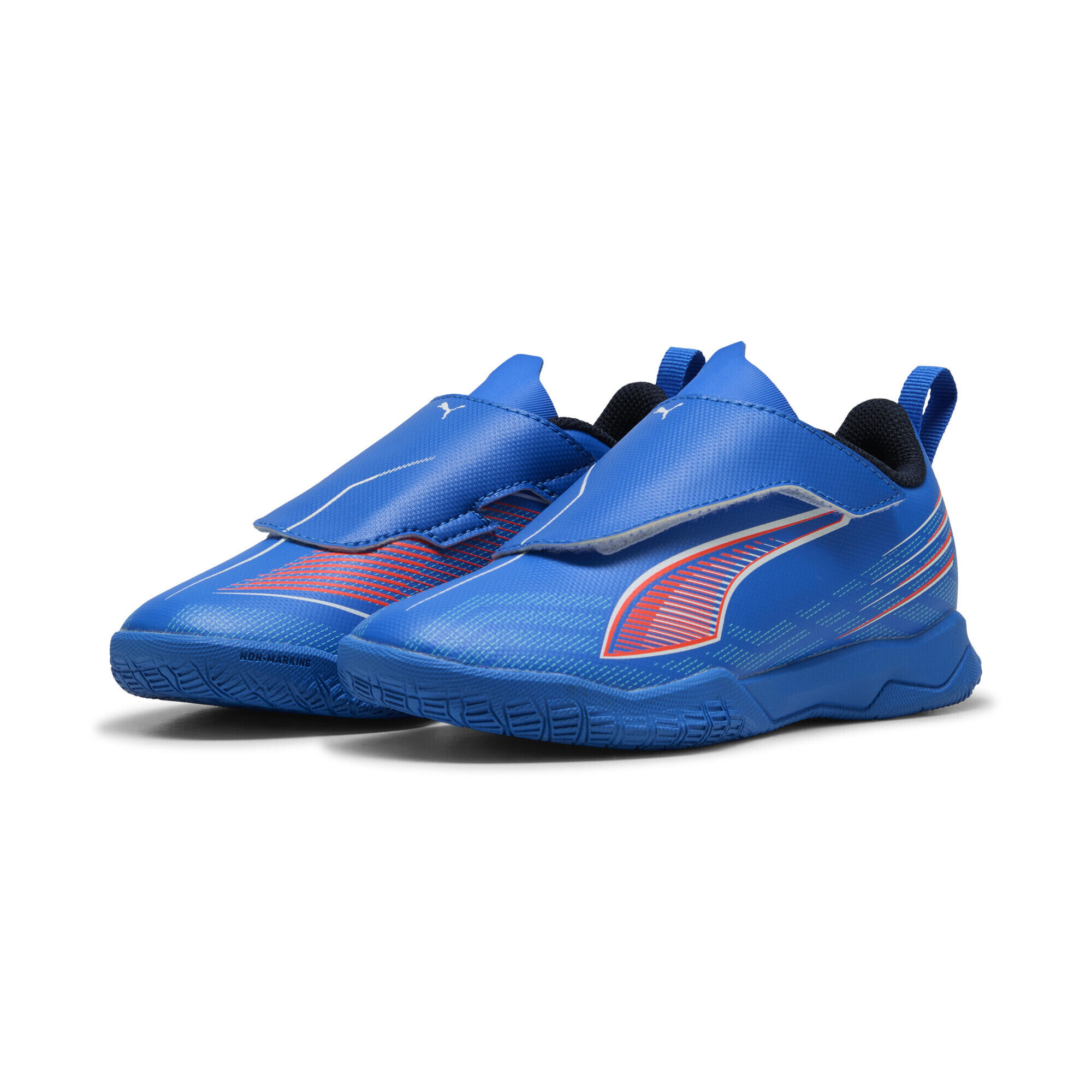 Puma - Chaussures De Futsal Ultra 6 Play Enfant Puma - Chaussures De Football - Blanc|bleu|rouge - Decathlon