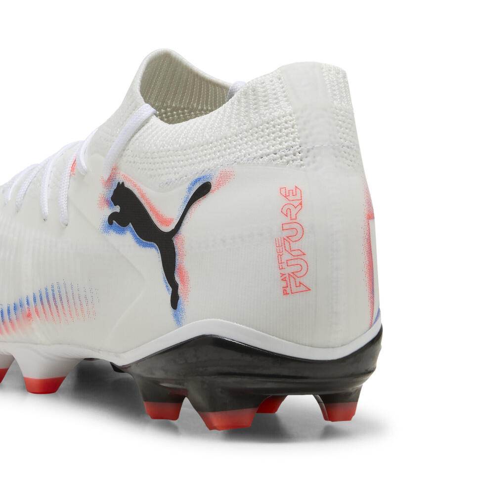 Buty piłkarskie unisex FUTURE 8 MATCH FG/AG PUMA White Black Glowing Red