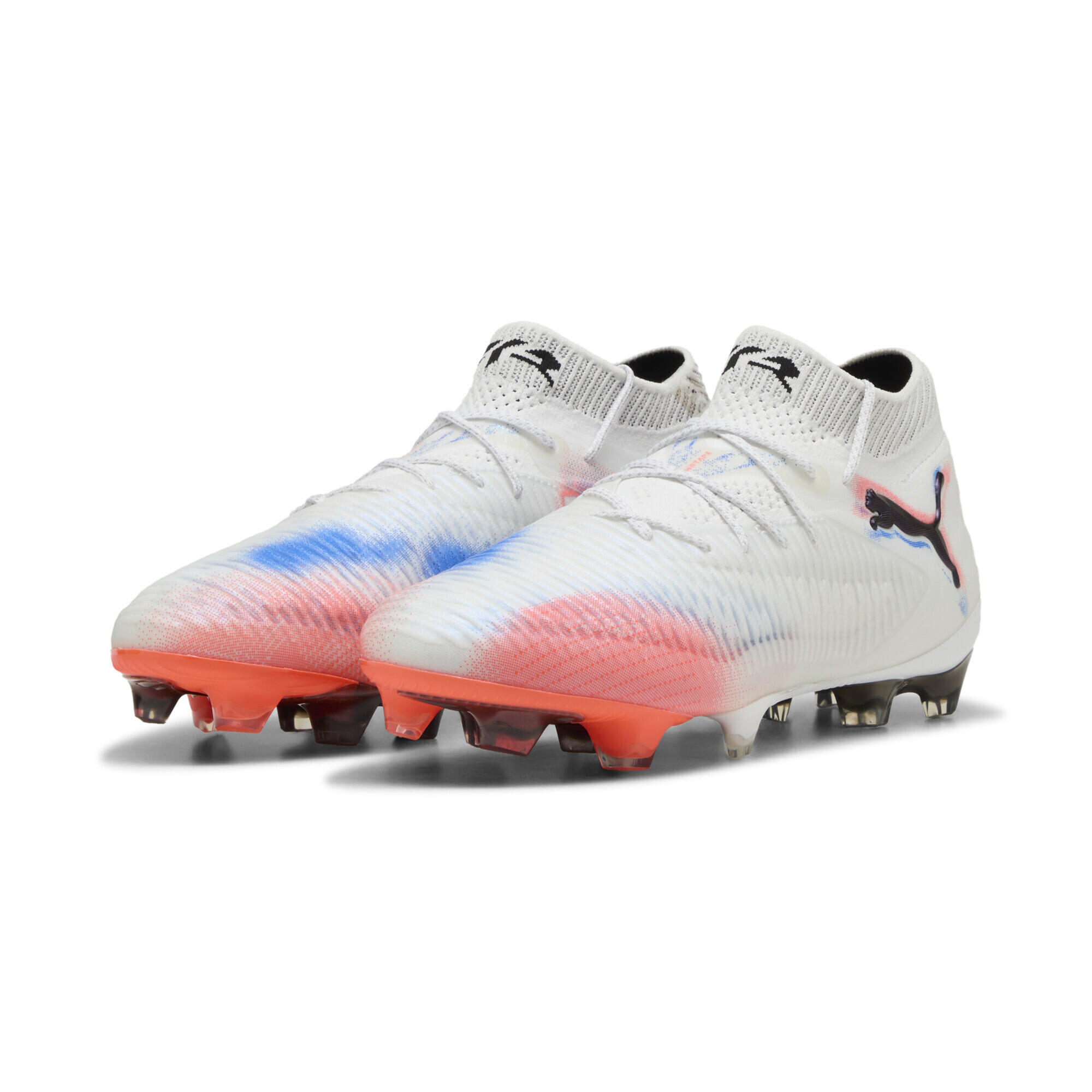 Puma - Chaussures De Football Future 8 Ultimate Fg Femme Puma - Chaussures De Football - Blanc|noir|rouge - Decathlon
