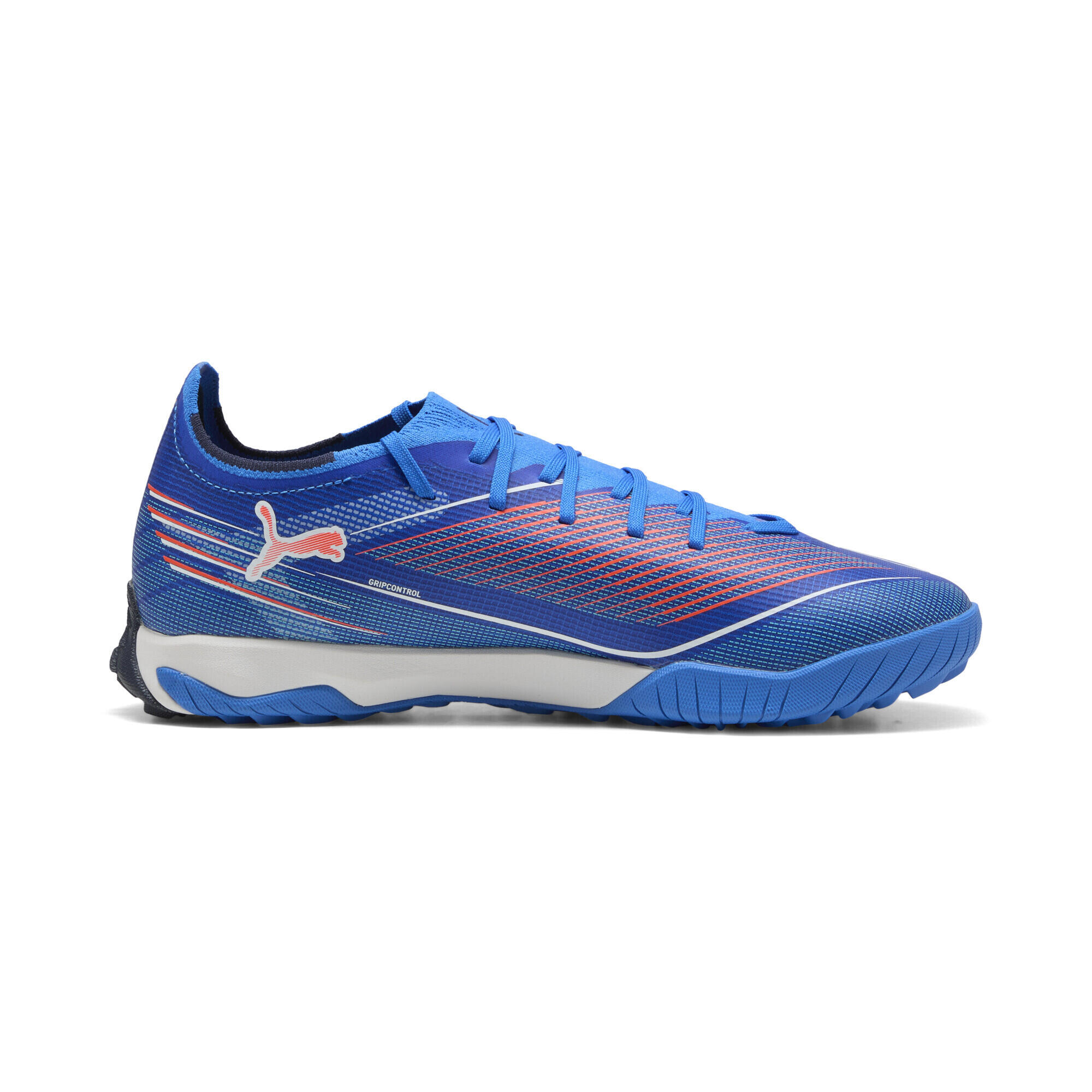 ULTRA 6 MATCH TT Fußballschuhe Erwachsene PUMA Ultra Blue White Glowing Red 5/7