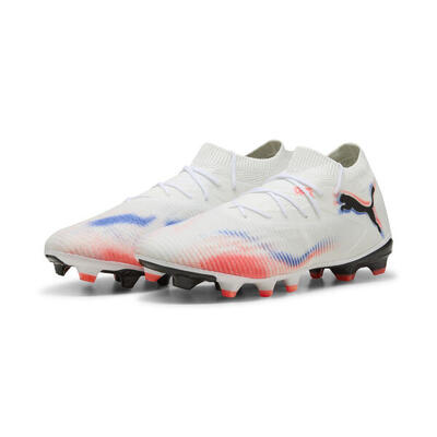 Botas de fútbol FUTURE 8 MATCH FG/AG unisex PUMA White Black Glowing Red