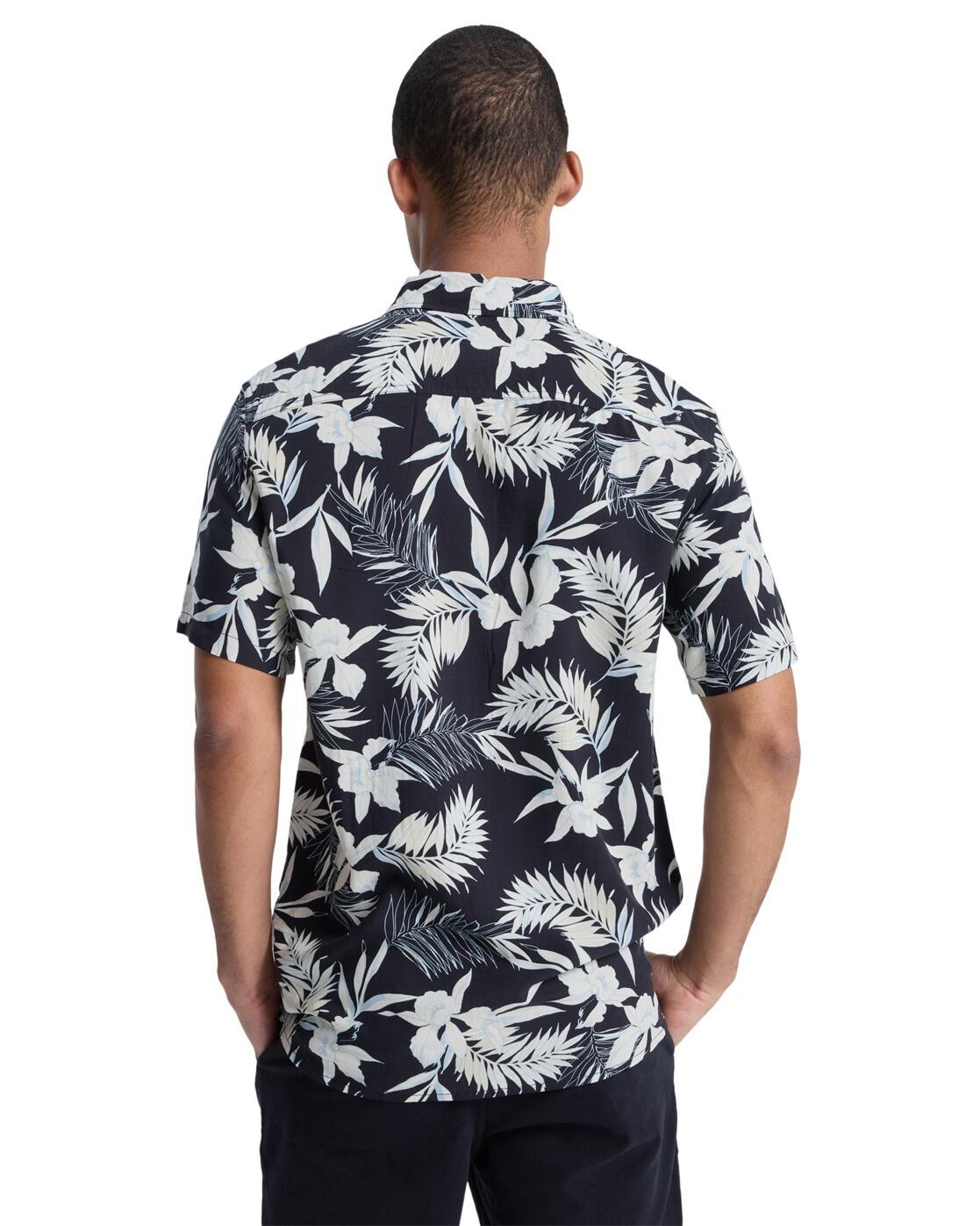Chemise à manches courtes LEMNAS Noir Homme 2/4