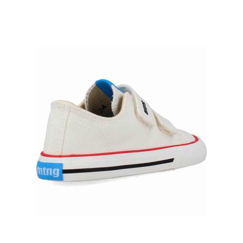 Zapatillas Lona Ba Fille Mustang  Blanc 4/7