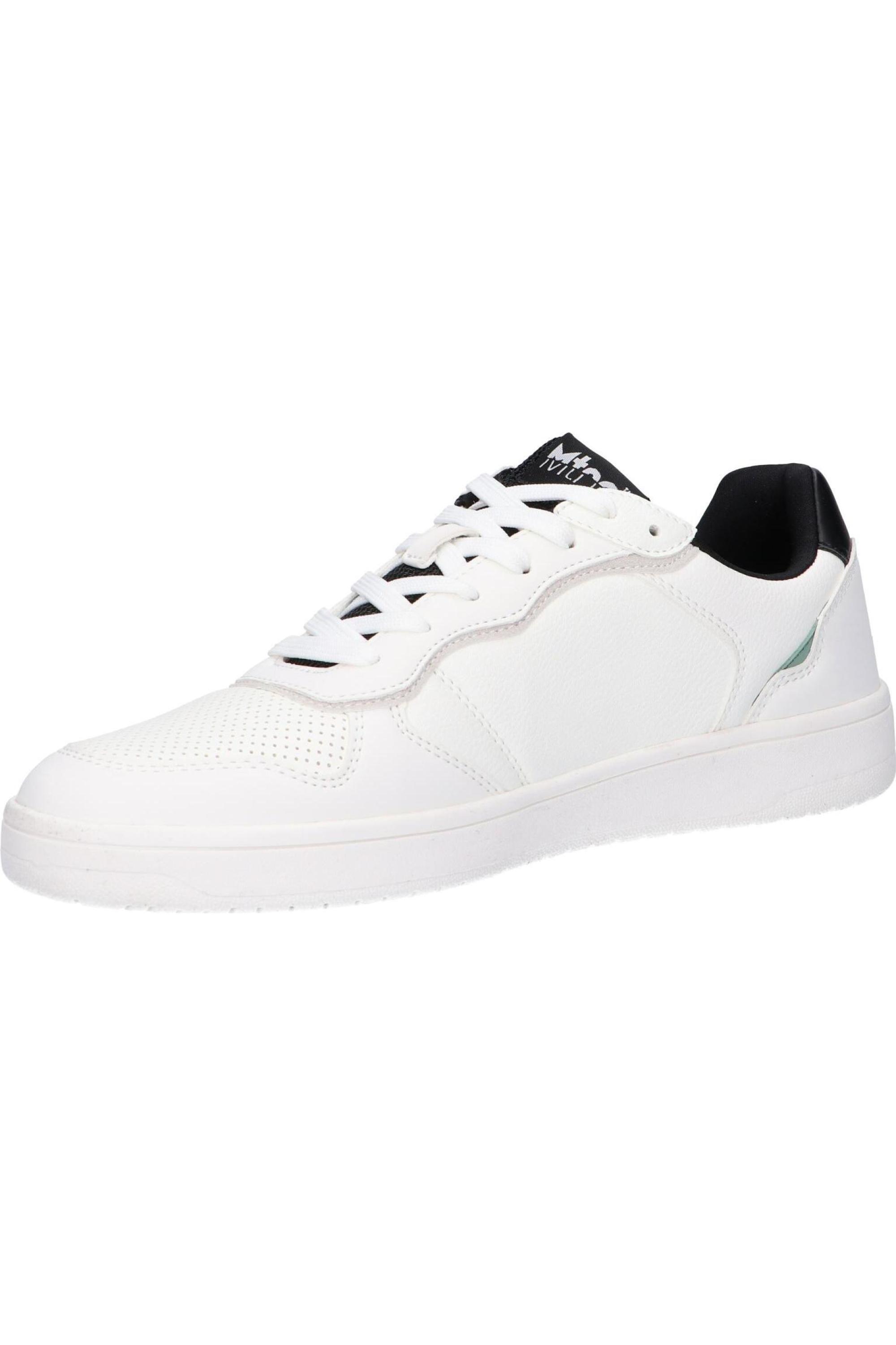 Deportivas Casual Hombre Suela Plana - Modelo 84324 Blanco 3/5