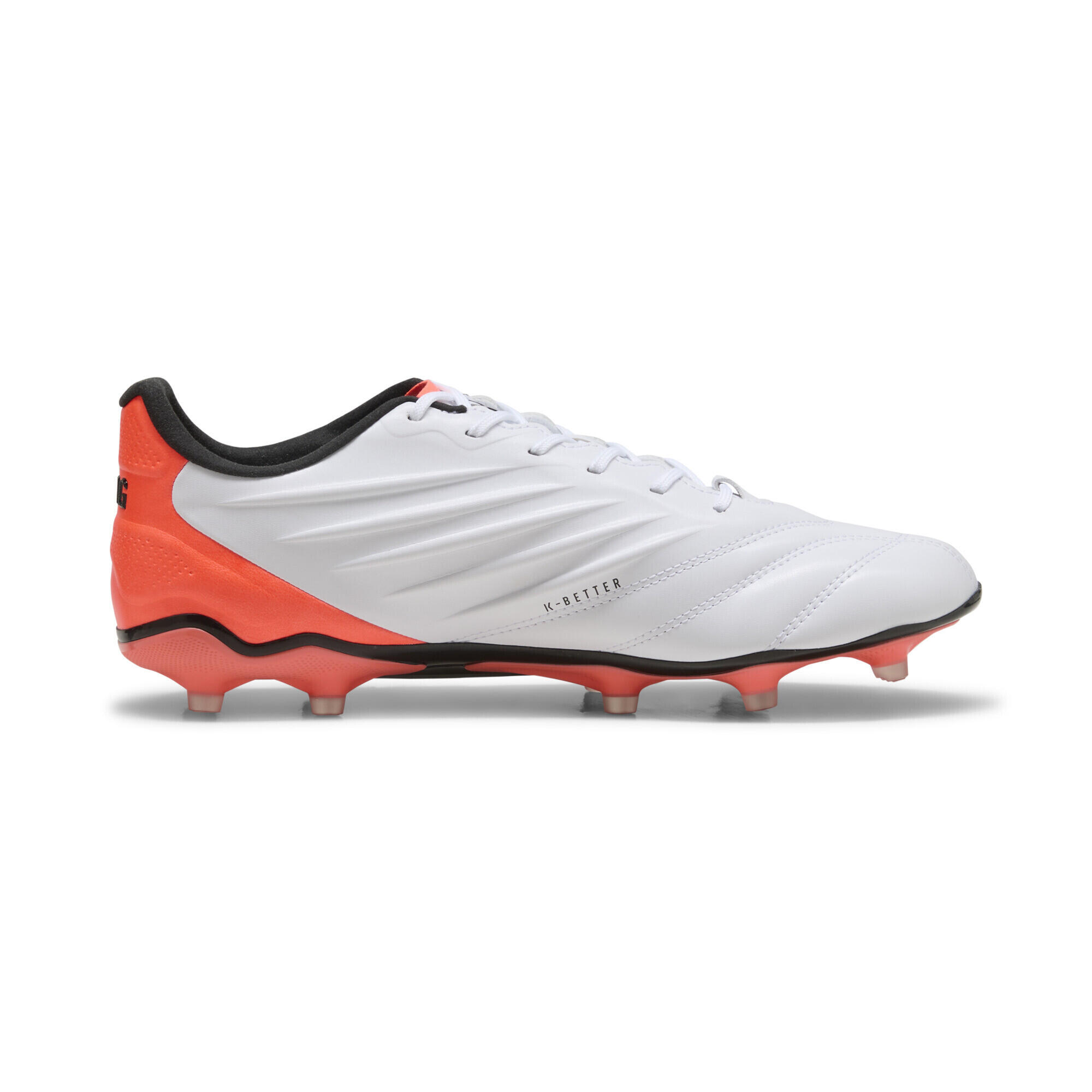 Scarpe da calcio KING PRO FG/AG unisex PUMA White Silver Glowing Red Metallic 5/7