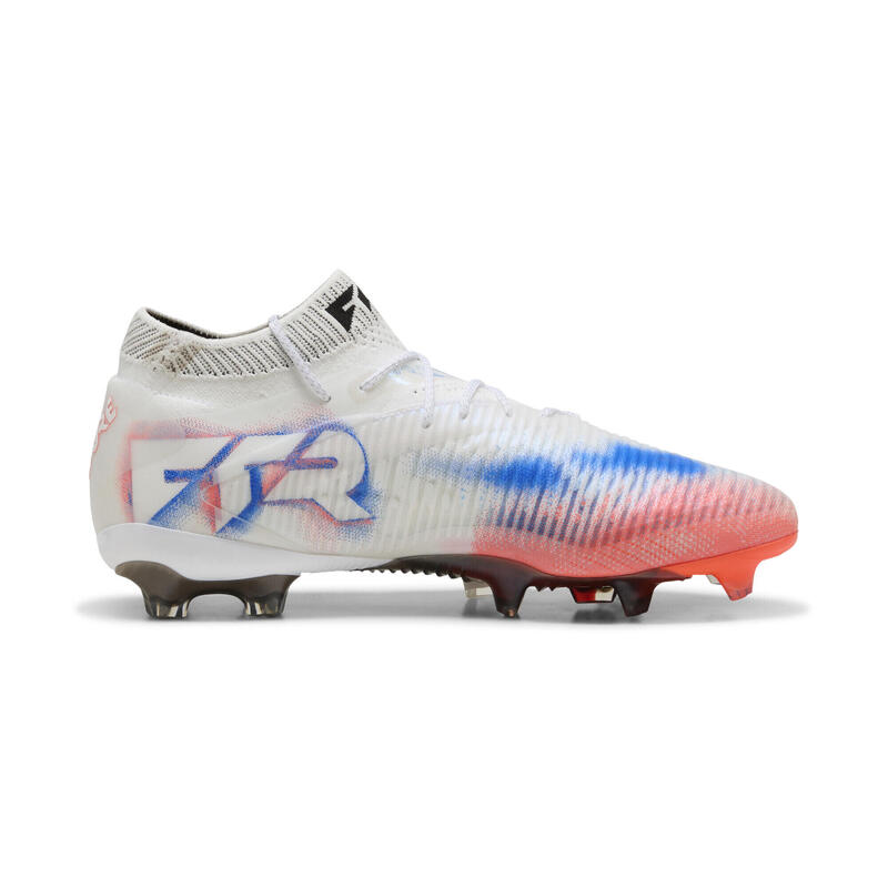 Buty piłkarskie unisex FUTURE 8 ULTIMATE FG PUMA White Black Glowing Red