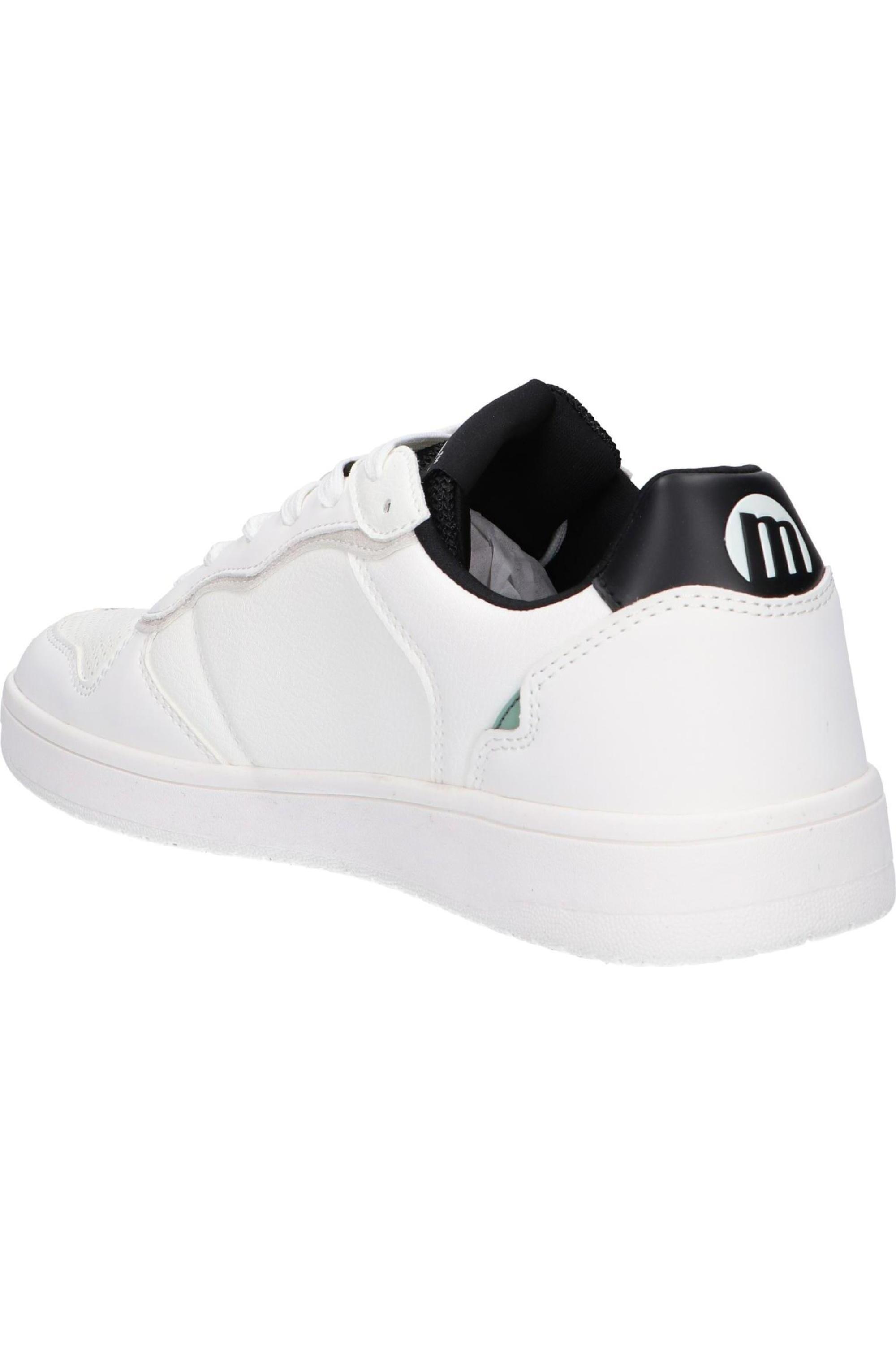 Deportivas Casual Hombre Suela Plana - Modelo 84324 Blanco 5/5