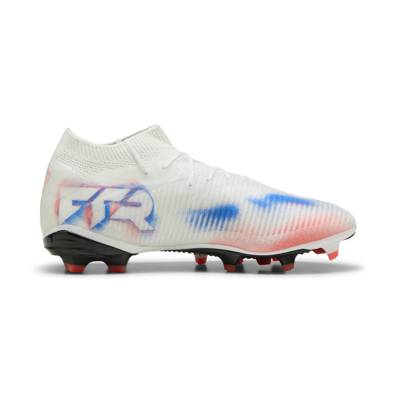 Damskie buty piłkarskie FUTURE 8 PRO FG/AG PUMA White Black Glowing Red