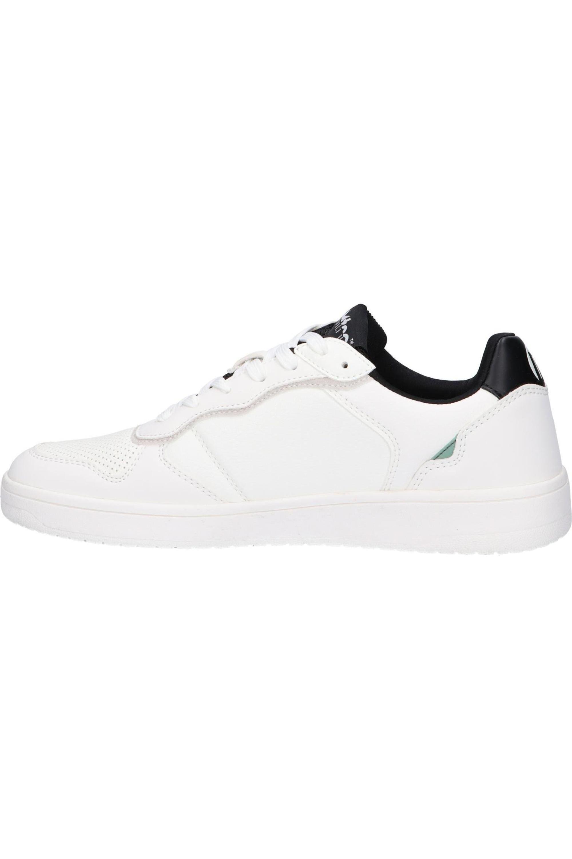 Deportivas Casual Hombre Suela Plana - Modelo 84324 Blanco 4/5