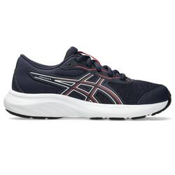Chaussures De Running Enfants - ASICS Contend 9 GS - Black/Dark Pink