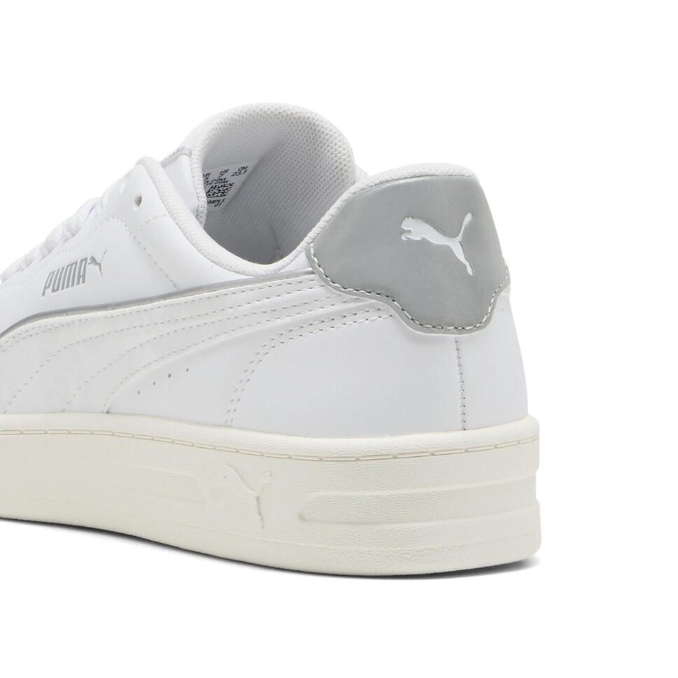 Damskie sneakersy Court Lally Day Night PUMA White Silver Metallic