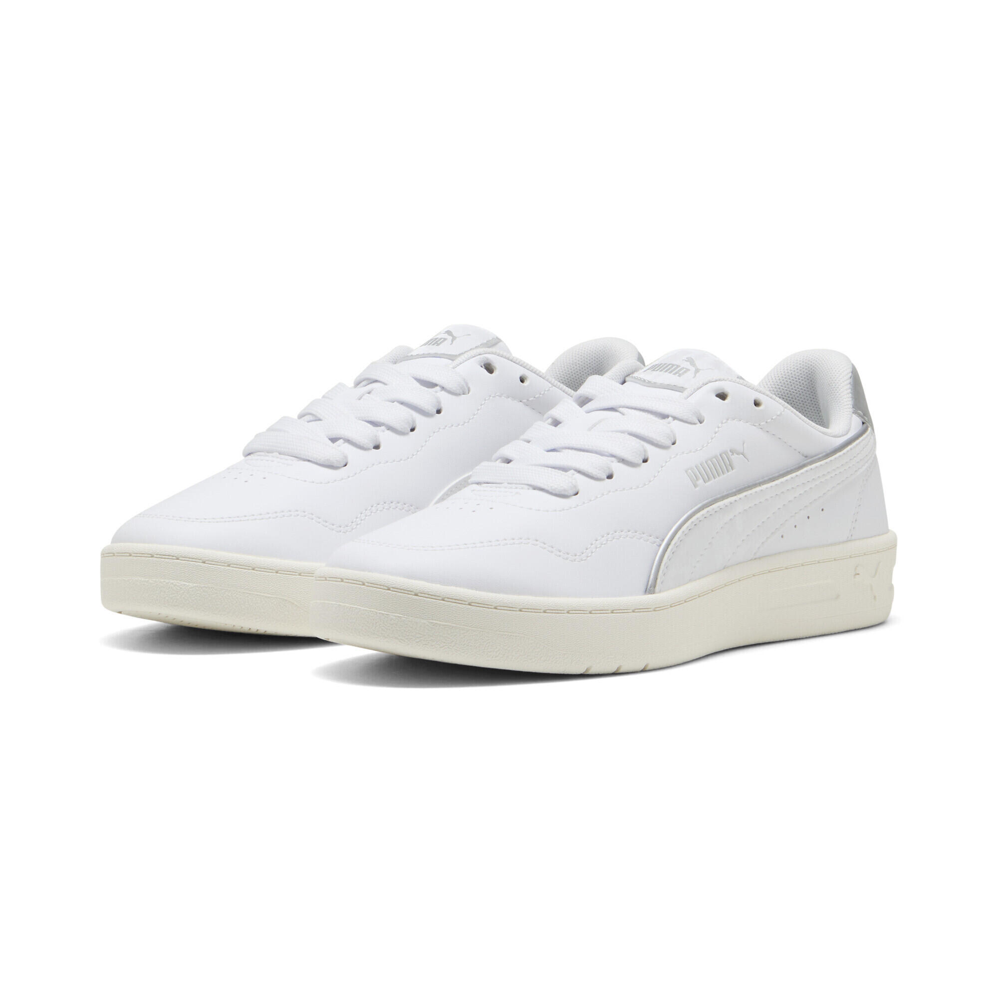PUMA Sneakers Court Lally Day Night da donna PUMA White Silver Metallic