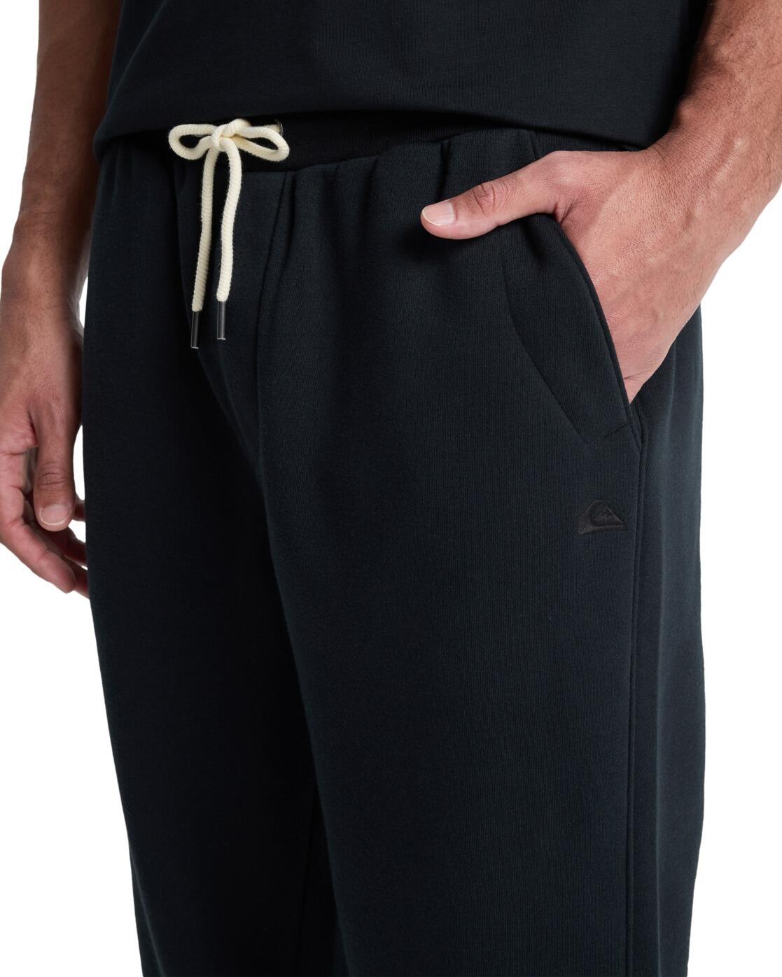Bas de survêtement à taille élastique SALT WATER Noir Homme 4/4