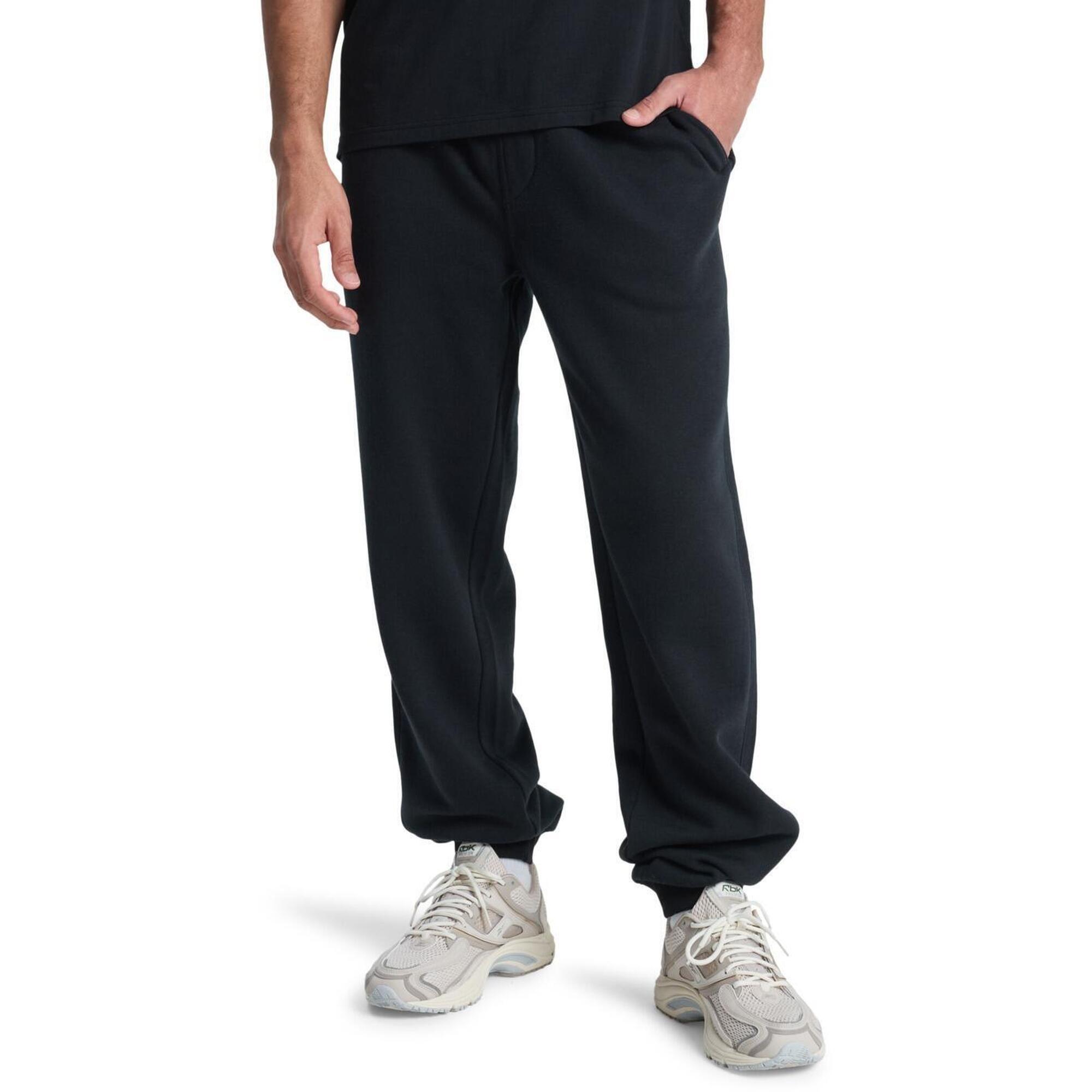 Quiksilver - Bas De Survêtement À Taille Élastique Salt Water Noir Homme - Pantalons - Noir - Decathlon