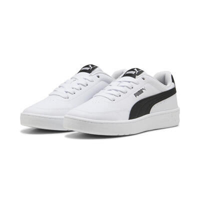 Zapatillas Court Classic Clean Niños PUMA White Black