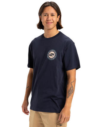 Camiseta de manga corta CIRCLE BACK Verde Hombre