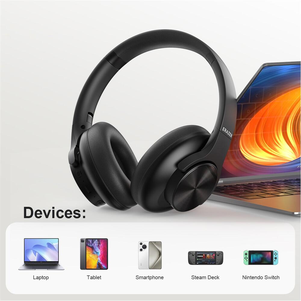 LENOVO G50 Casque Bluetooth Pliable Over-Ear Stéréo - Beige 2/7