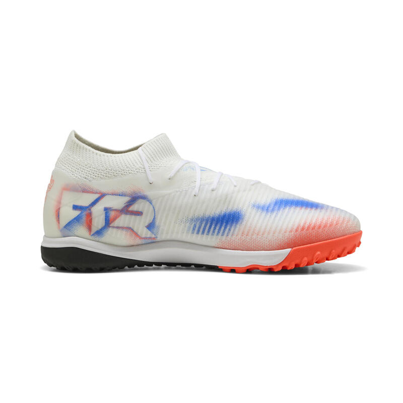 Buty piłkarskie unisex FUTURE 8 PRO Cage PUMA White Black Glowing Red