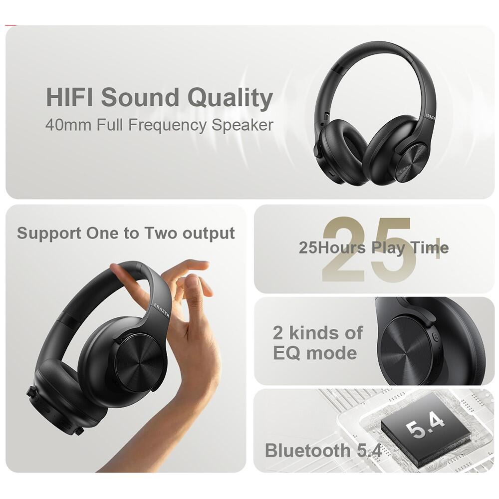 LENOVO G50 Casque Bluetooth Pliable Over-Ear Stéréo - Beige 5/7