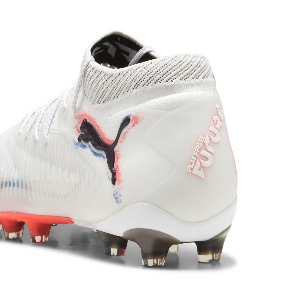 Damskie buty piłkarskie FUTURE 8 ULTIMATE AG PUMA White Black Glowing Red