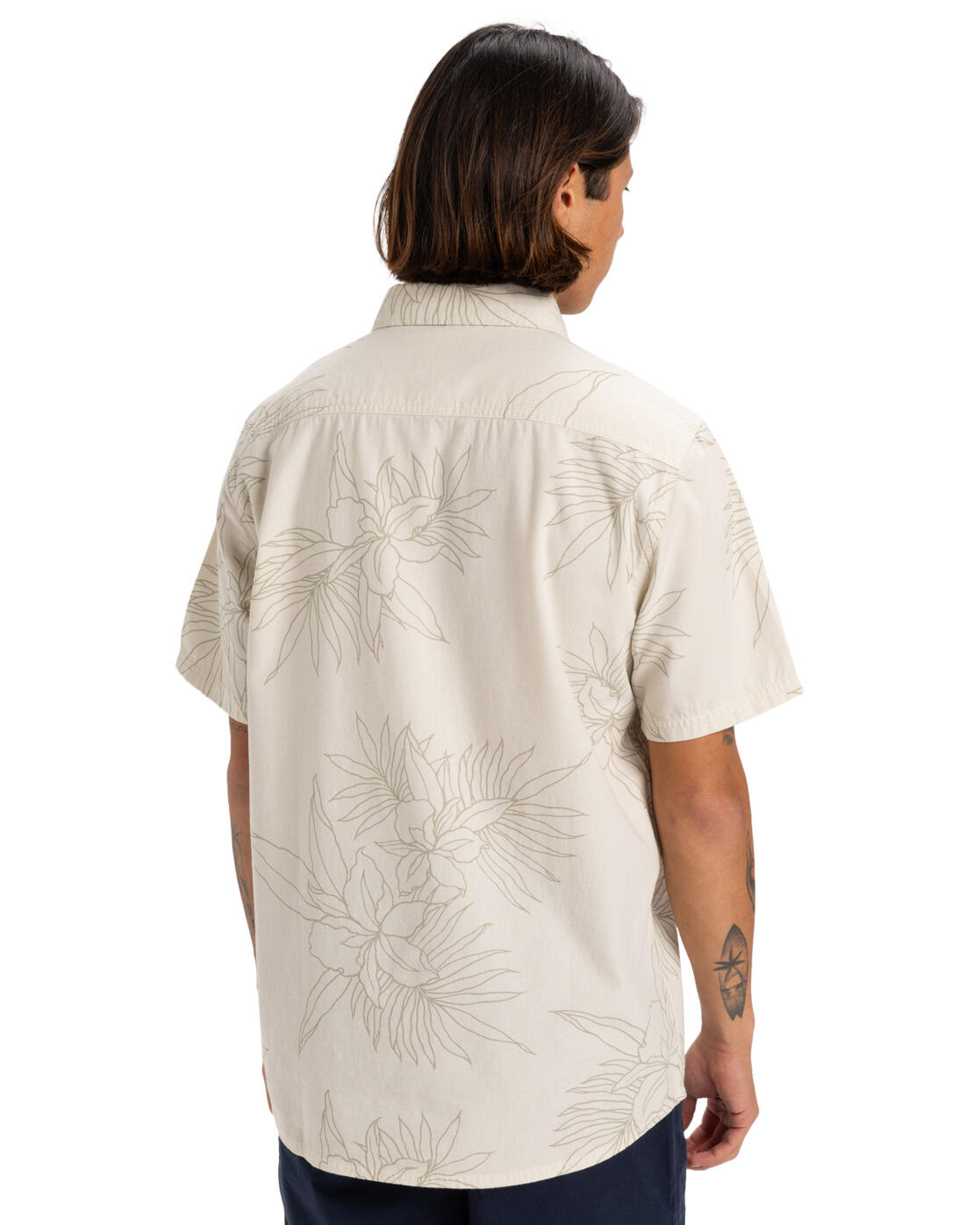 Camiseta de manga corta GAWANHILL Blanco Hombre 2/4