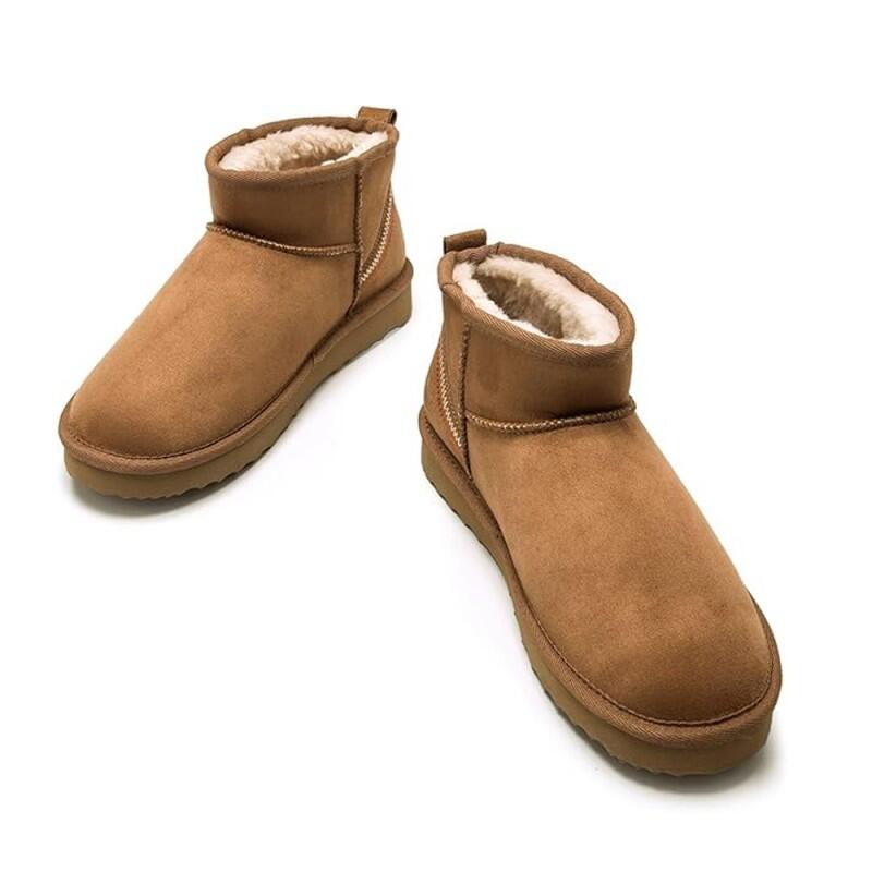 Botines Planos Mujer Mustang  Marrón 3/6