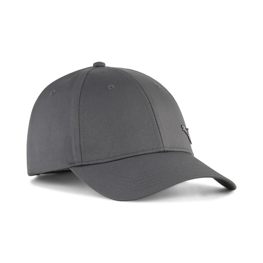 Puma ESS METAL BB Unisex Baseball Cap Gray 02599409