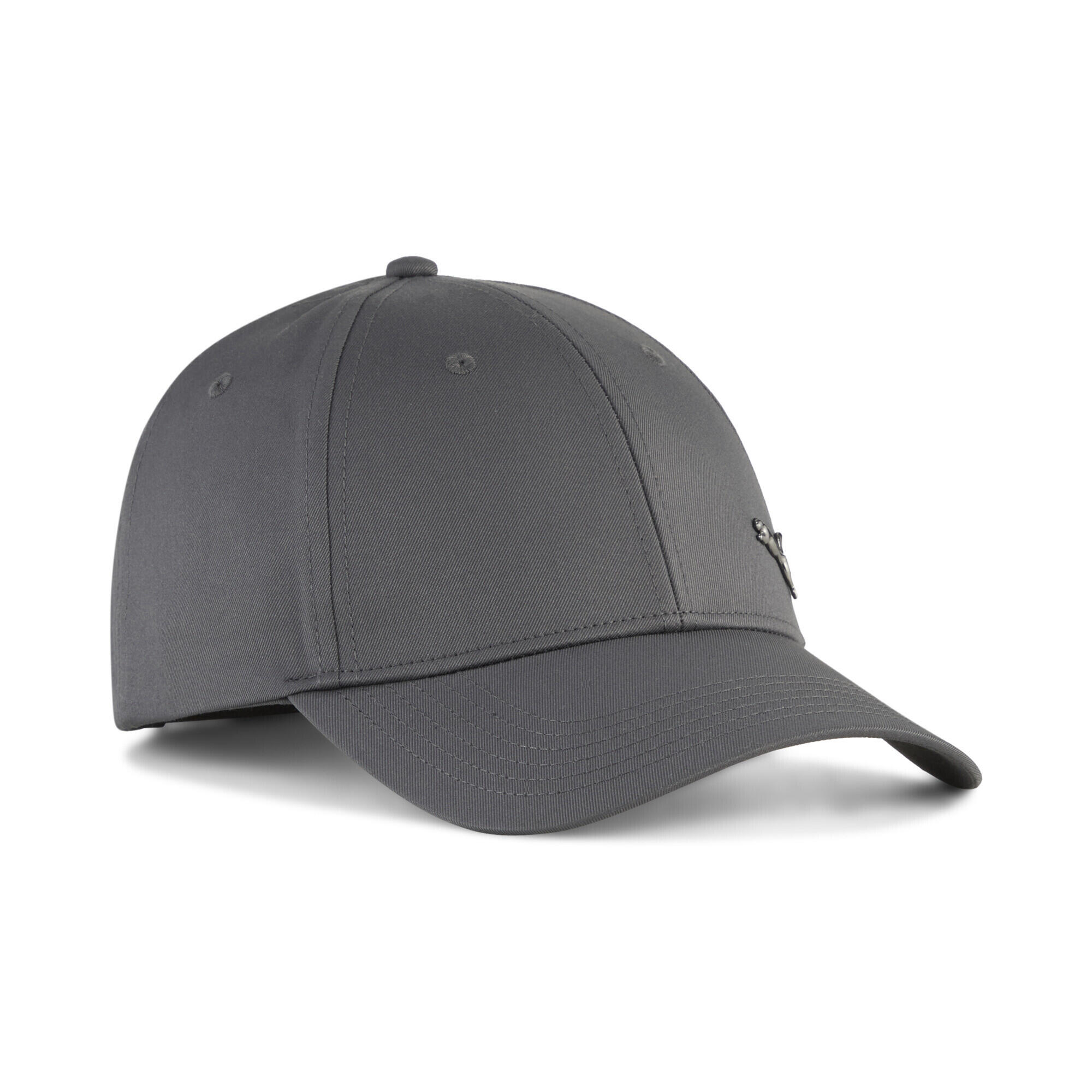 PUMA Gorra de béisbol ESS Metal PUMA Cat PUMA Dusky Gray