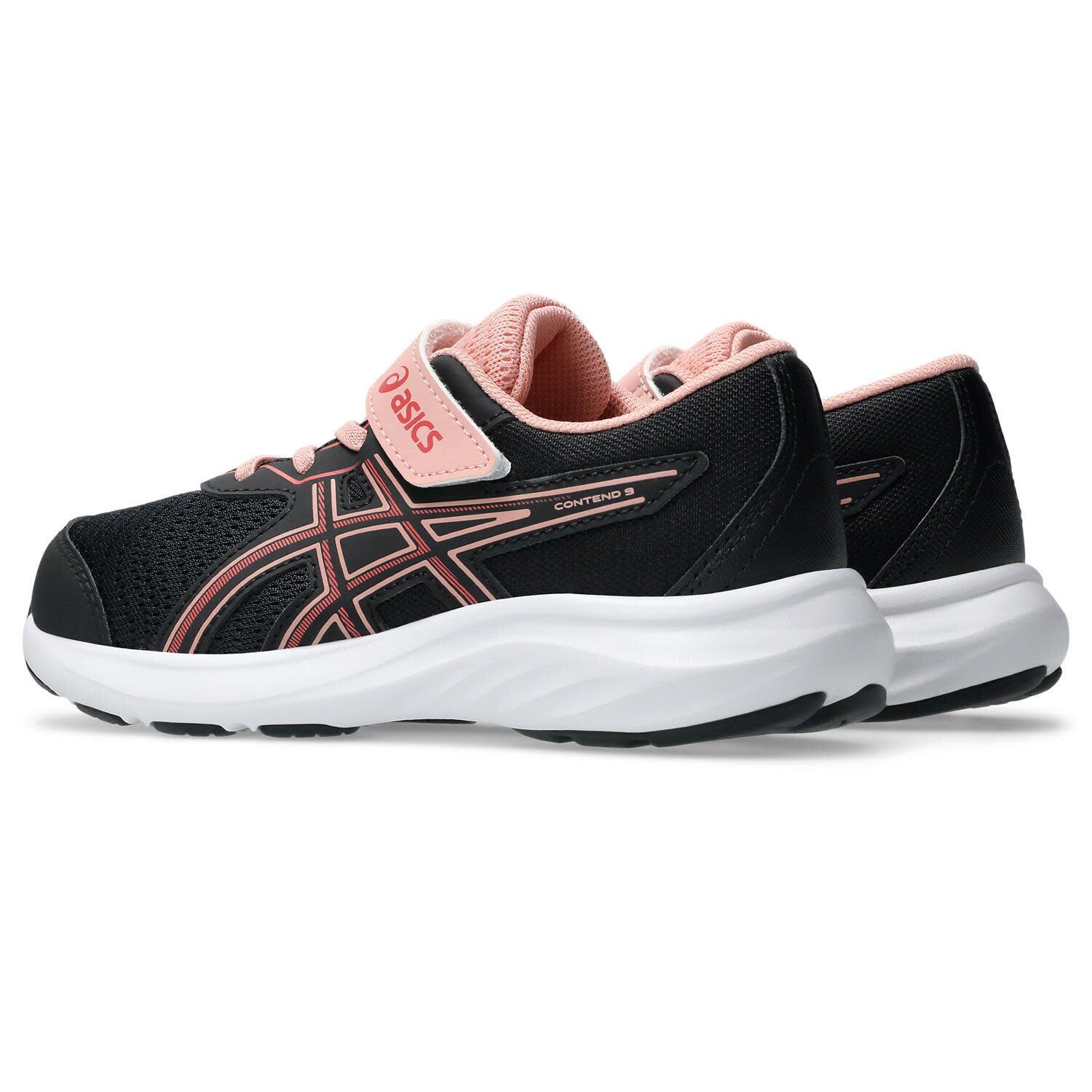 Sapatos Multidesportivos Crianças - ASICS Gel-Contend 9 PS - Black/DarkPink 3/7