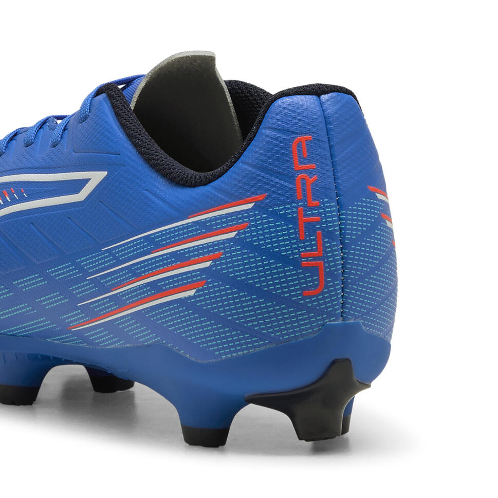 Buty piłkarskie unisex ULTRA 6 PLAY FG/AG PUMA Ultra Blue White Glowing Red