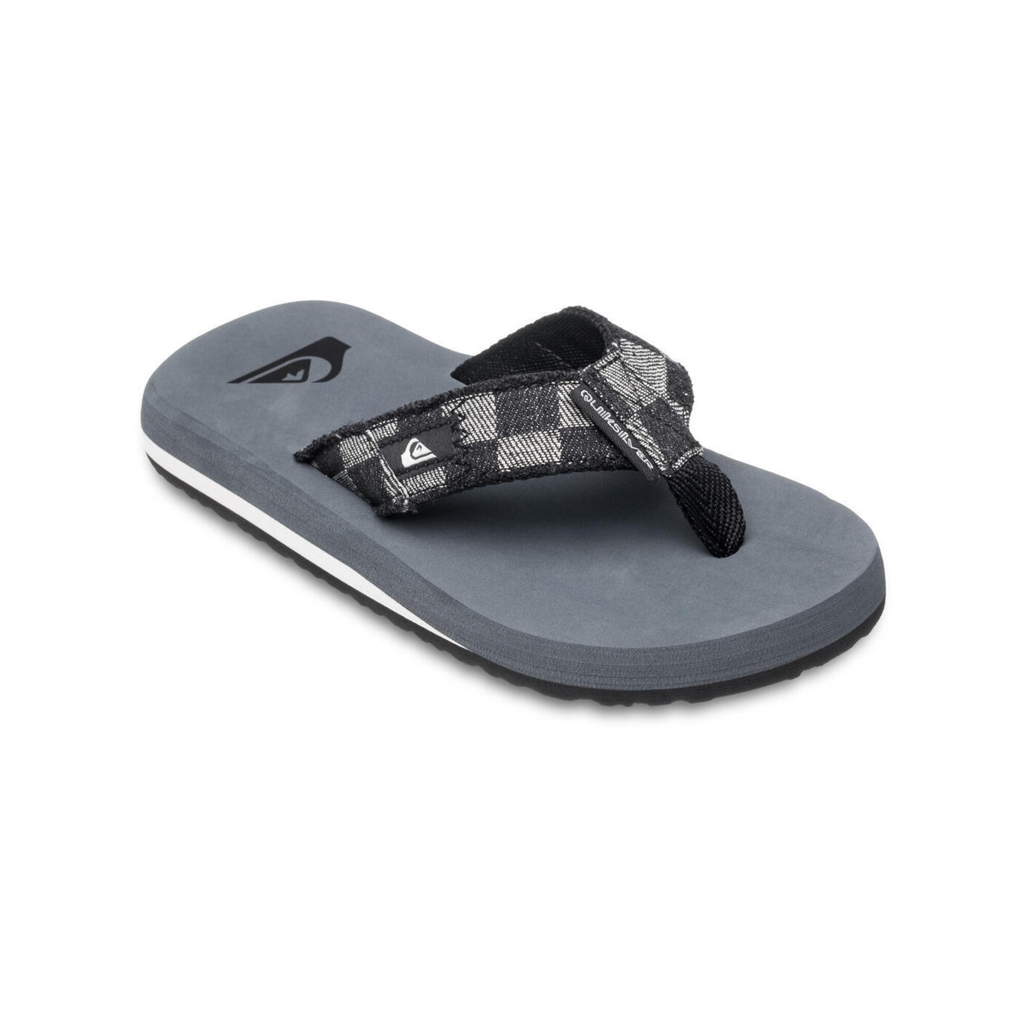 Quiksilver - Sandales Monkey Abyss Gris Garçon - Sandales - Gris - Decathlon