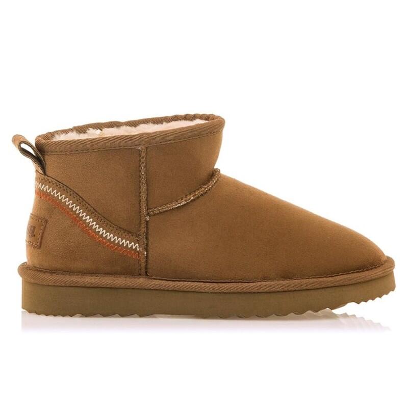 Botines Planos Mujer Mustang  Marrón 6/6