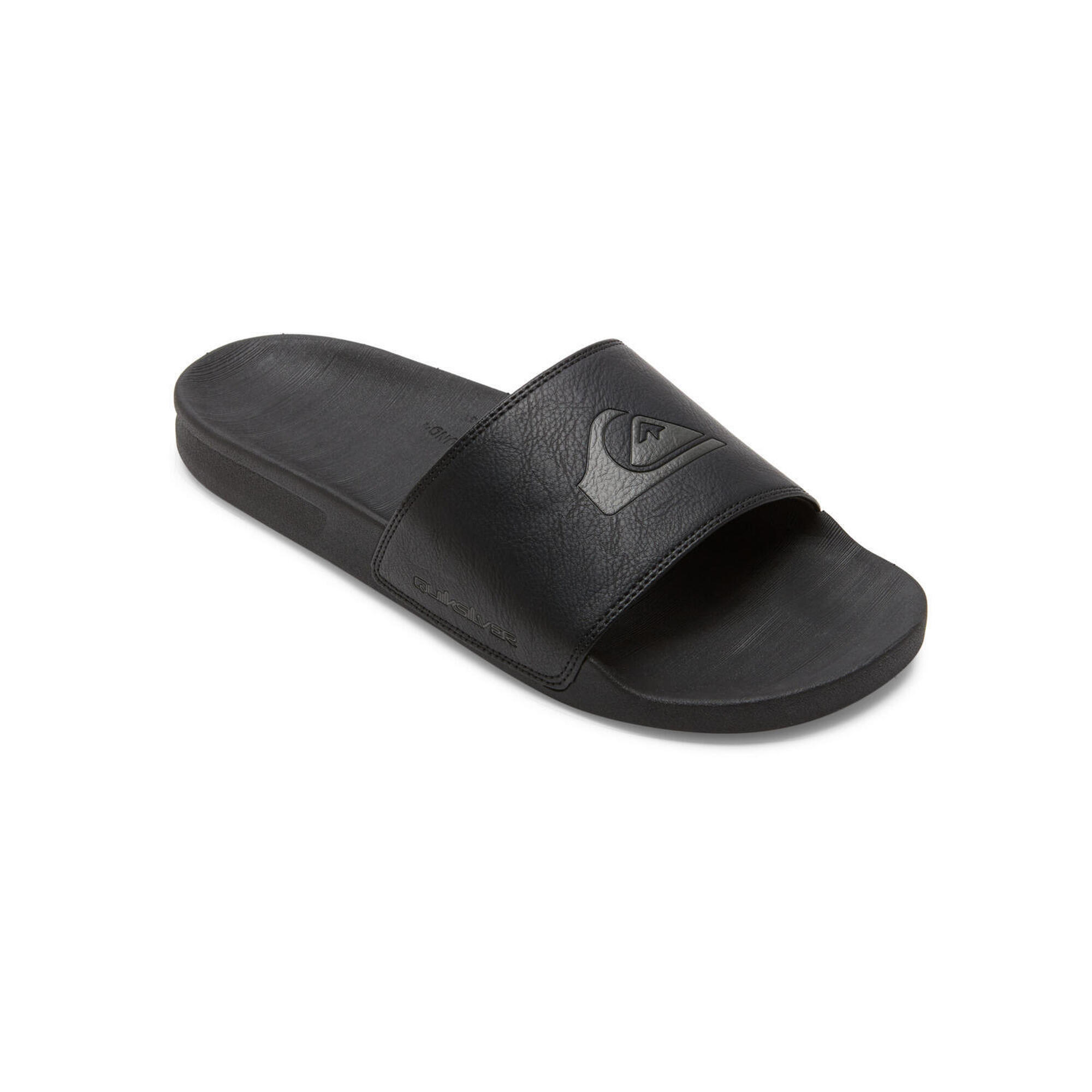 Quiksilver - Sandales Rivi Noir Homme - Claquettes - Noir - Decathlon