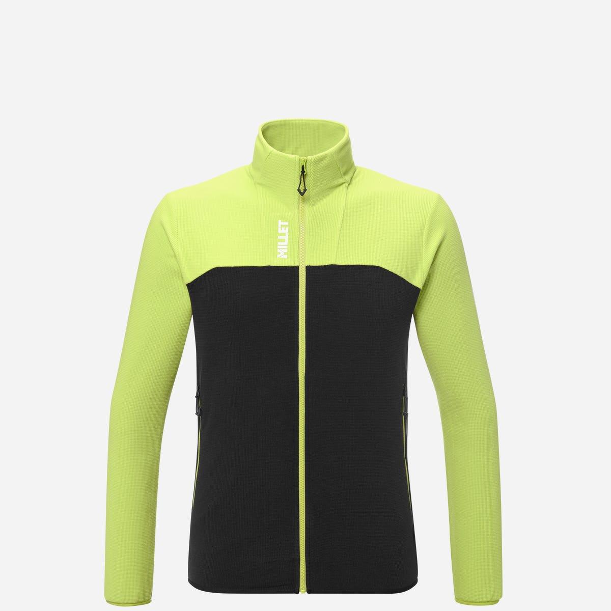 Millet - Polaire Randonnée Homme Ubic Lightgrid - Polaire - Noir|vert - Decathlon