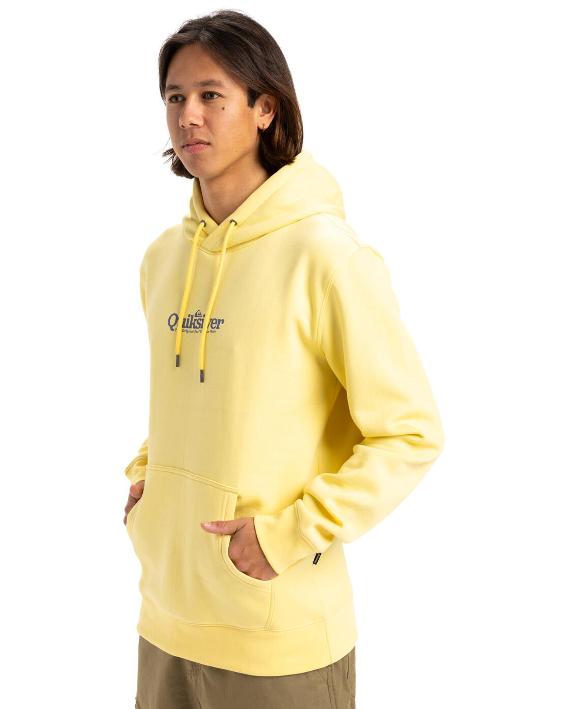Felpa con cappuccio Quiksilver modello EQYFT05087-YEM0 per uomini 3/5
