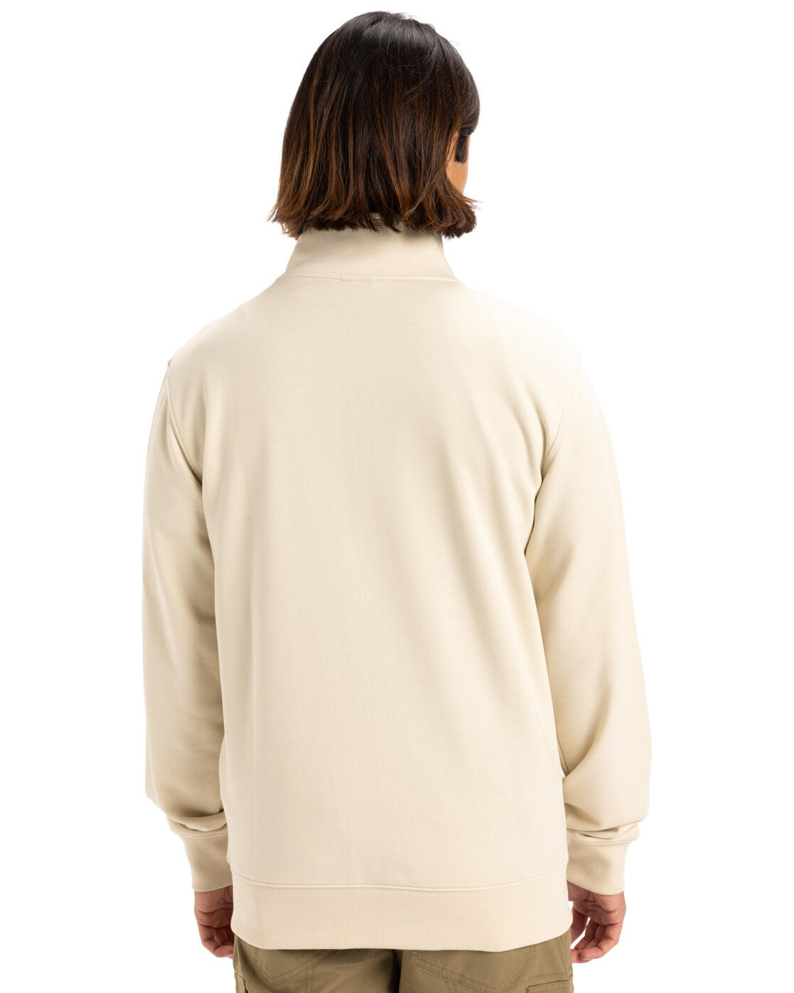 Sudadera con Cremallera Integral SIMPLE SURF Blanco Hombre 2/4