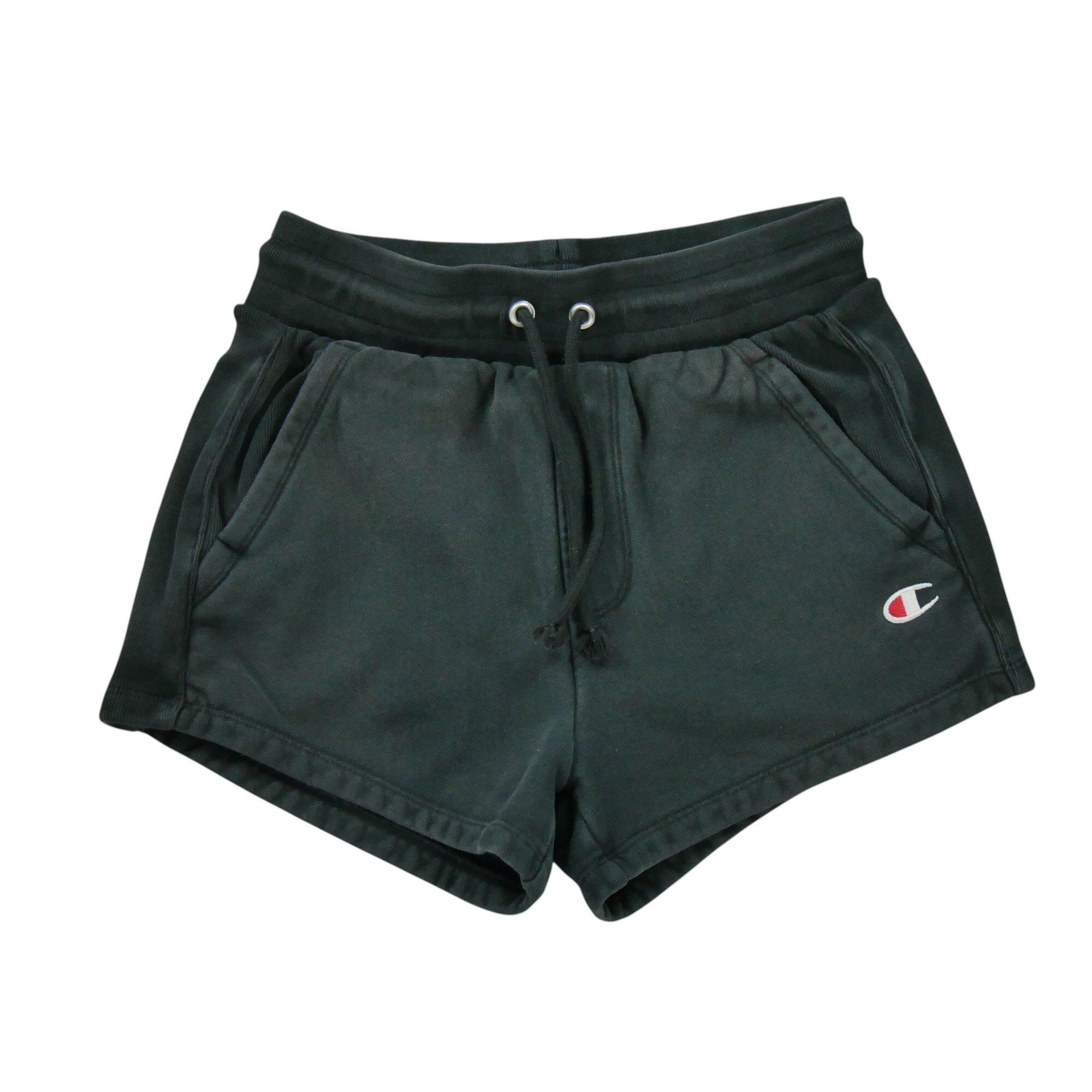 CHAMPION Reconditionné - Short Femme Noir - Très Bon État