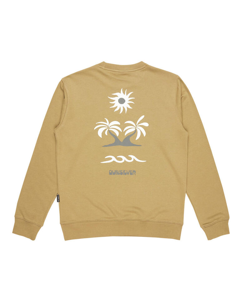Bluza z okrągłym dekoltem dla Mężczyzn GRAPHIC Beżowy