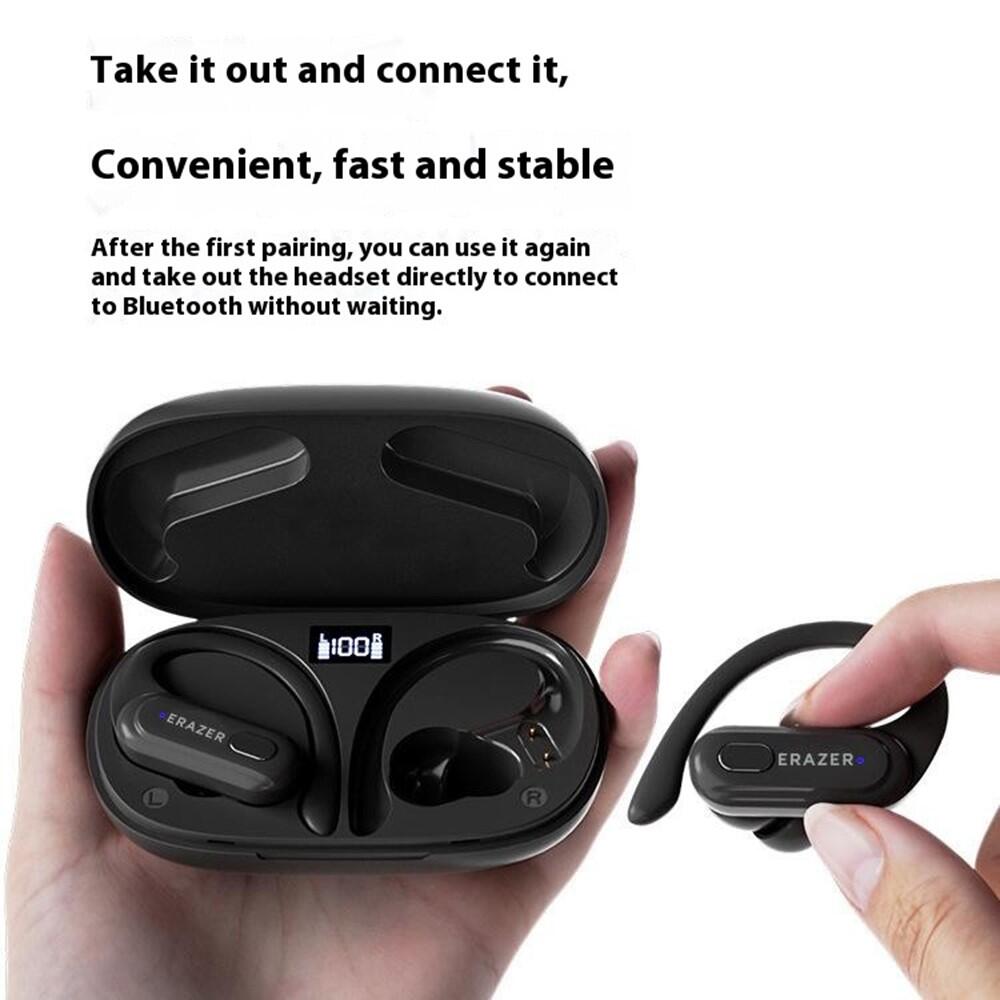 LENOVO XT60Pro Écouteurs Sport Bluetooth Intra Crochet - Noir 2/7