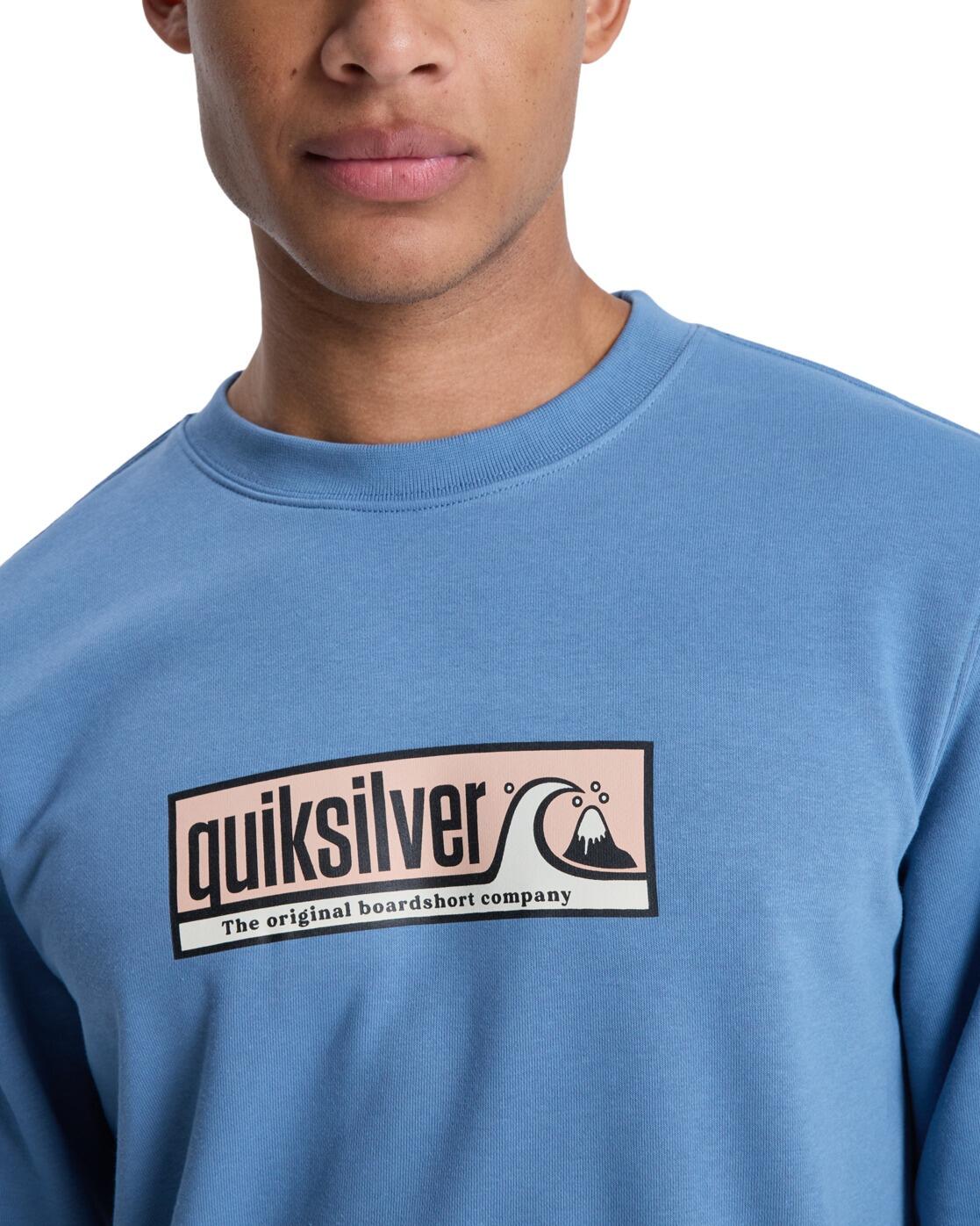 Sudadera de cuello redondo GRAPHIC Azul Hombre 4/4