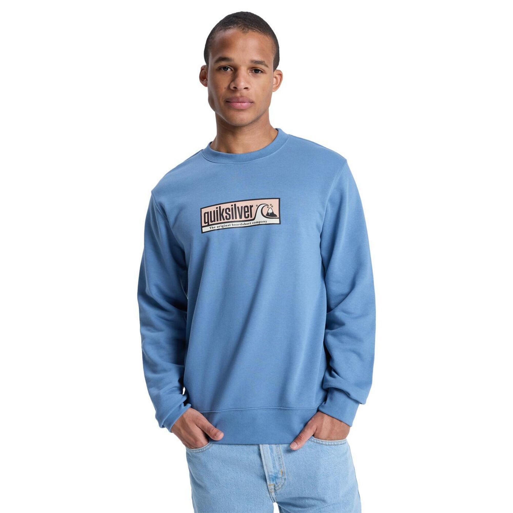 Bluza z okrągłym dekoltem dla Mężczyzn GRAPHIC Niebieski