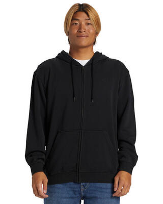 Hoodie met rits salt water schwarz heren